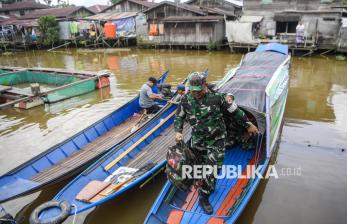 Melihat Layanan Klinik Terapung Kodim 0906/Kutai Kartanegara