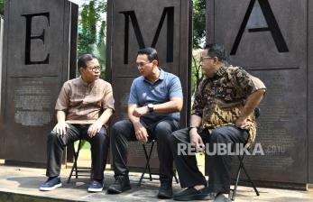 In Picture: Pramono-Rano Temui Ahok, Bahas Dinamika Pilgub Jakarta