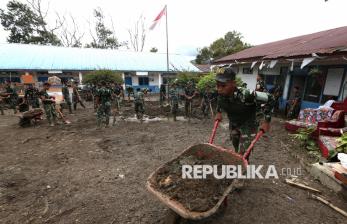 Pembersihan Infrastruktur Pendidikan di Aceh Tengah Terus Dilakukan