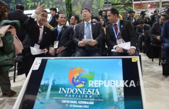 In Picture: Pembukaan Paviliun Indonesia di Konferensi COP29 Azerbaijan