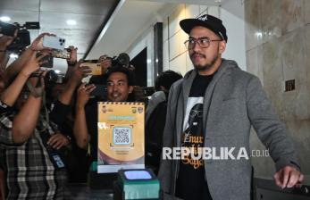 Datangi Polda Metro Jaya, Pandji Pragiwaksono Sampaikan Klarifikasi Terkait Mens Rea