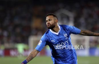 Neymar Cetak Gol Pertama untuk Al Hilal