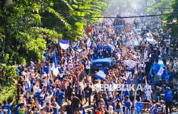Bandung Membiru, Ratusan Ribu Bobotoh Rayakan Gelar Juara Persib 