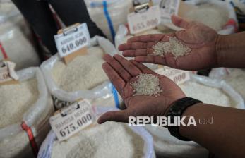 Harga Beras di Pasar Tradisional di Kota Bandung Naik