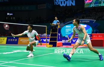 Taklukkan Wakil Tuan Rumah, Fajar/Rian Melaju ke Semifinal Korea Open 2025