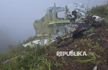 Tim SAR Gabungan Temukan Serpihan Pesawat ATR 42-500 di Gunung Bulusaraung