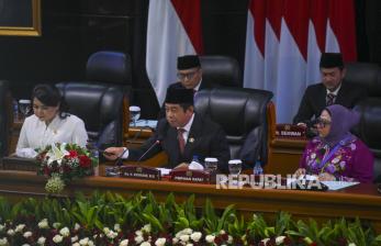 In Picture: Rapat Paripurna DPRD DKI Jakarta Tetapkan Khoirudin sebagai Ketua DPRD