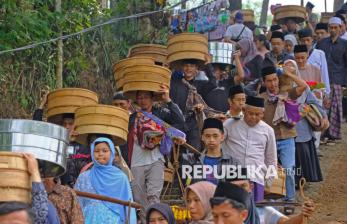 Ribuan Petani Kopi Ikuti Tradisi Nyadran Kyai Kramat di Temanggung