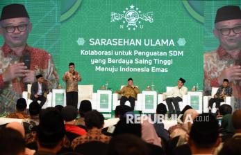 In Picture: Jelang Harlah ke-102, NU Gelar Sarasehan Ulama 