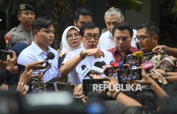 In Picture: Yasonna Laoly Diperiksa KPK Selama 7 Jam Terkait Kasus Harun Masiku