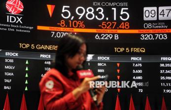 Marak <em>Profit Taking</em>, IHSG Amblas