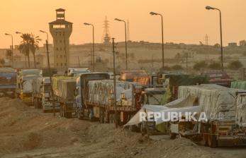 Israel Klaim Izinkan Bantuan Kemanusiaan Masuk Gaza, PBB: Truk tak Dapat Masuk Gaza 