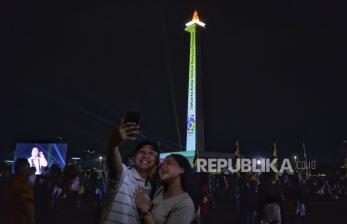 Keseruan Malam Jaya Raya Puncak HUT Jakarta ke-497