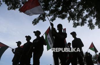 Ribuan Warga Aceh Turun ke Jalan, Suarakan Dukungan untuk Palestina