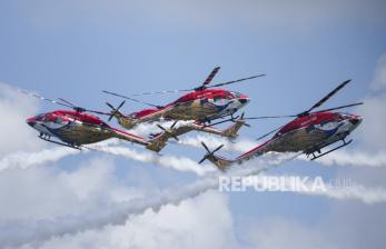 Aerobatik Meriahkan Singapore Airshow 2024