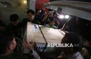 Jenazah Staf KBRI Peru Korban Penembakan OTK Tiba di Tanah Air