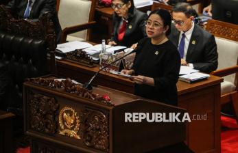 In Picture: Rapat Paripurna Pembukaan Masa Sidang DPR Dihadiri 320 Anggota Dewan