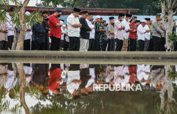 Umat Islam Palangka Raya Gelar Sholat Istisqa di Tengah Kemarau dan Karhutla