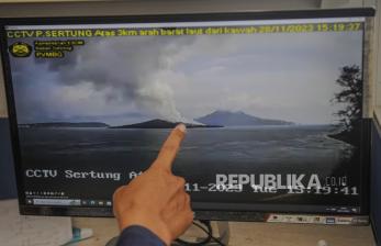 Erupsi Gunung Anak Krakatau, Kini Berstatus Siaga