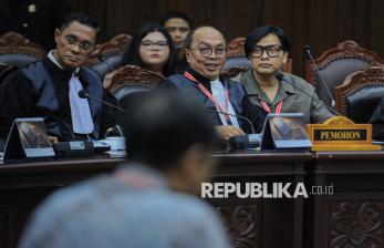 In Picture: Sejumlah Musisi Hadiri Sidang Uji Materi Hak Cipta di MK