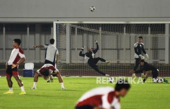 In Picture: Gelar Latihan Resmi, Timnas Indonesia Siap Hadapi Australia