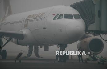 Terdampak Kabut Asap, Sejumlah Penerbangan di Bandara Tjilik Riwut Dibatalkan