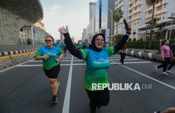 In Picture: Aksi Seru Para Pelari di Ajang Republika Climate Run 2025