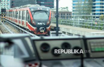  Pengguna LRT Jabodebek Naik 132 Persen saat Pergantian Tahun