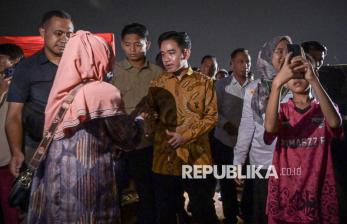 Gibran Memilih Mendengar Langsung Keluhan Korban Kebakaran Kapuk Muara