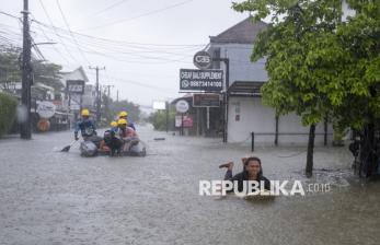 Sejumlah Wilayah Bali Dikepung Banjir, Begini Penampakannya
