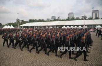 HUT Bhayangkara ke-79, Polres Indramayu Gelar Bakti Religi di Taman Makam Pahlawan