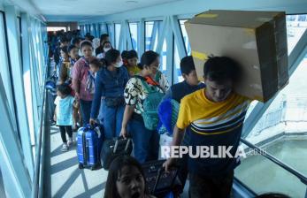 In Picture: Sebanyak 3.741 Pemudik Tiba di Pelabuhan Bandar Deli Belawan