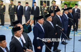 Presiden Prabowo Lantik Wakil Menteri, Kepala Badan, hingga Pejabat Tinggi TNI