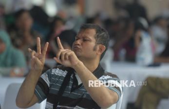 Antusiasme Disabilitas Ikuti Sosialisasi Pilgub Jakarta