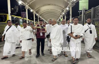 Rombongan Amirul Hajj Indonesia Tiba di Makkah, Tinjau Layanan Haji di Masjidil Haram