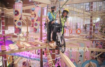 In Picture: Playground untuk Anak hingga Dewasa,  Playtopia Adventure di Senayan Park
