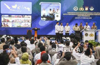 Momen Presiden Prabowo Resmikan 1.072 SPPG Polri se-Indonesia
