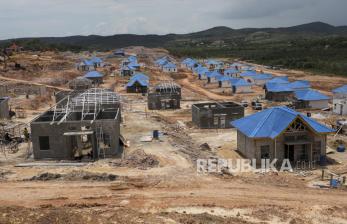 Melihat Progres Pembangunan Rumah Warga Terdampak PSN Rempang Eco City