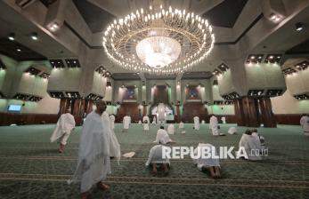 In Picture: Mengunjungi Masjid Tan'im, Tempat Miqat Jamaah Umrah di Makkah