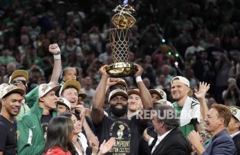 Momen Selebrasi Boston Celtics Saat Juara NBA 2024