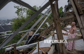 Puting Beliung Terjang Bandung Barat, 522 Rumah dan 9 Fasilitas Umum Rusak