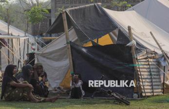 Enam Pekan Berlalu, Warga Nagekeo Masih Bertahan di Tenda Pengungsian
