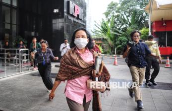 In Picture: Rini Soemarno Jalani Pemeriksaaan di KPK Terkait Dugaan Korupsi Pembelian Gas PGN-IAE