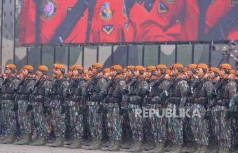 Upacara HUT Ke-79 TNI di Biak: Prajurit Waspadai Isu Memecah Belah TNI