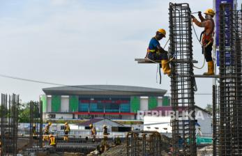 Melihat Pembangunan Stadion Utama Sumut untuk PON XXI