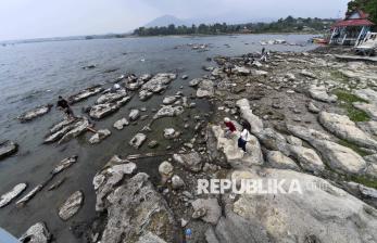 Kemarau Tiga Bulan, Muka Air Danau Kerinci Turun hingga 160 Sentimeter