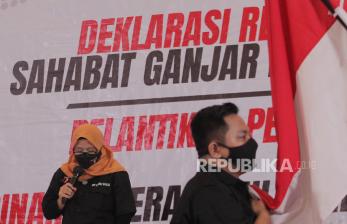 Relawan Gencarakan Promosi Ganjar Pranowo di Bandung