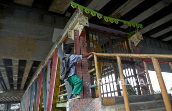 Sering Dijadikan Akses Tawuran, JPO Kali Ciliwung Ditutup