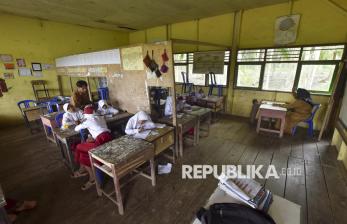 Miris, Sekolah Dasar di Jambi Hanya Miliki 3 Ruang Kelas