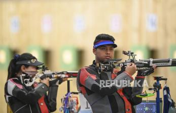 Kualifikasi 10 Meter Air Rifle Beregu Campuran Asian Games